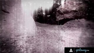 GIRLSWAY - Red Riding Hood Abigail Mac Has A BIG Thirst For Kendra Lust's Pussy