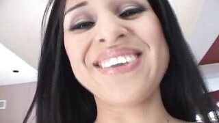 With the suspenders she seduces him