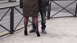 Casting porno de l'australienne cougar Aubrey aux gros seins - 2 image