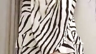 Try on in the changing room