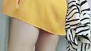 Try on in the changing room