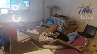 Thot in Texas - Homemade African American Going Crazy Home Alone Part 2