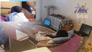 Thot in Texas - Homemade African American Going Crazy Home Alone Part 2