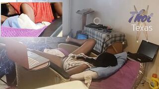 Thot in Texas - Homemade African American Going Crazy Home Alone Part 2