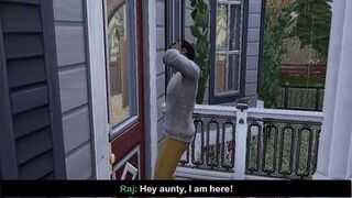 Part 2 - Desi Saree widow aunty Shweta - Wicked Whims