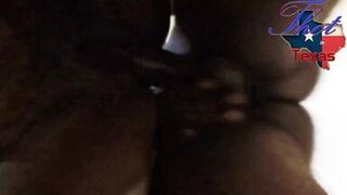 Thot in Texas - Tag Team Fucking on Sexy Ebony Milf