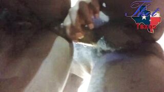 Thot in Texas - Tag Team Fucking on Sexy Ebony Milf