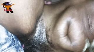 Thot in Texas - Bareback Latino Fucks Ebony Creampie Pussy