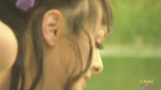 Beautiful horny brunette loves to be fucked on a boat until you cum on her feet