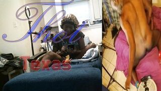 Thot in Texas - Legs Wide Open Hairy Pussy Fuck