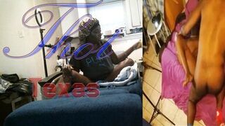 Thot in Texas - Legs Wide Open Hairy Pussy Fuck