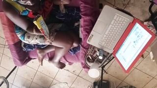 Thot in Texas - She forgot camera was on Black Ebony Homemade Amateur Hot Milf