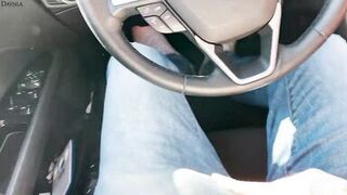 Blonde German whore fucked without a condom in public on the street! Daynia