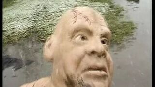 Fat woman fucked outdoors in the mud