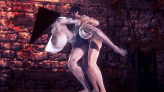 Pyramid Head Woman gets Fucked Hard | Silent Hill Hentai Parody