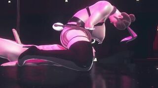 Thick Mature Bunny face sitting on a customer in her club| 3D porn Hentai - 5 image