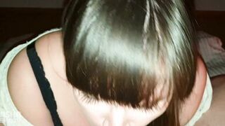 Sensual blowjob with love from my ex - girlfriend