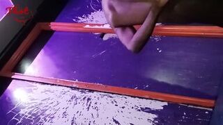 Thot in Texas - Ebony Pussy Fucked in booth Backroom