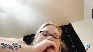 PAWG BBW MILF Toxic Lilly Close Up BJ on Tyson Phoenix - 14 image