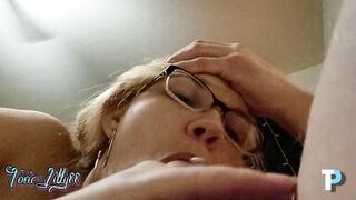 PAWG BBW MILF Toxic Lilly Close Up BJ on Tyson Phoenix