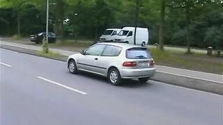 German street whore secretly filmed in Duisburg - 80s retro