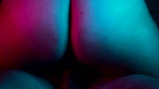 Big tits and big ass in action