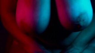 Big tits and big ass in action