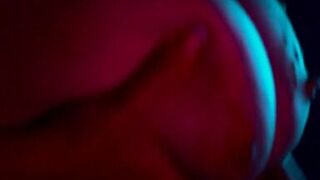 Big tits and big ass in action