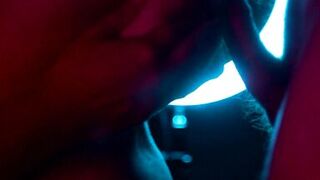 Big tits and big ass in action