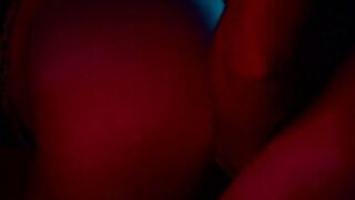 Big tits and big ass in action