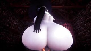 Lady Dimitrescu Plays with her prey