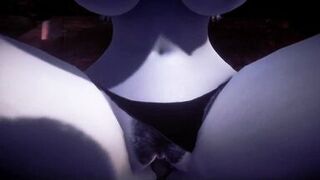 Lady Dimitrescu Plays with her prey