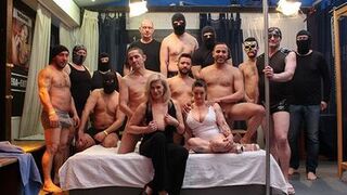 Mature bitches get covered in cum - 1 image