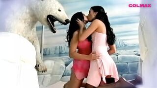 Mila Jay and Nella, two hot brunettes who enjoy sapphic pleasure - 1 image