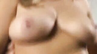 Blonde MILF Jacking Off Her Stud Just To feel Good