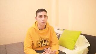 Big titted Nuria saves a rookie that can't fuck 'cause his dick is too big