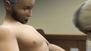 My Girlfriend Wants to Share Me with Her Mother (Trio Taboo) - Sexual Hot Animations