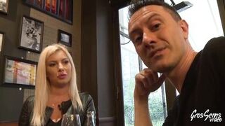 Donna Bell takes advantage of a visit to France to get her ass fucked