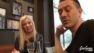 Donna Bell takes advantage of a visit to France to get her ass fucked