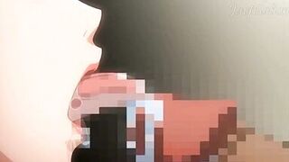 Anime Hentai Stunning Married Woman Cheats on her Husband with Big Creampies