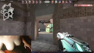 GAMING WITH MY TITS OUT