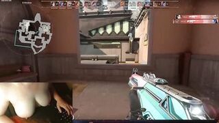 GAMING WITH MY TITS OUT