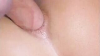 Sexy mommy gets butt fucked by a long cock before facial