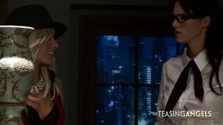 One hard cock isn't enough to please these naughty babes - 2 image