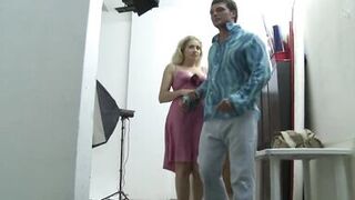 Tempting babes gets nailed in groupsex