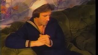 Lucky sailor gets his cock orally and vaginally serviced by horny old blonde
