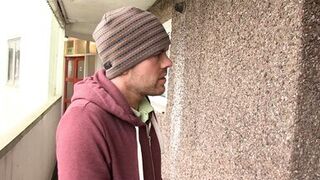 British redhead cutie Zara Durose gets her pale face jizzed