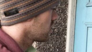 British redhead cutie Zara Durose gets her pale face jizzed