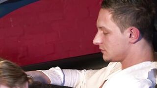 Thats how my Stepmom sucks my cock and eat hot cum