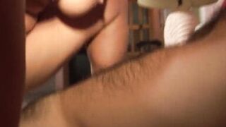 cheeky milf fucks a inexperienceder stud on the sofa - 8 image